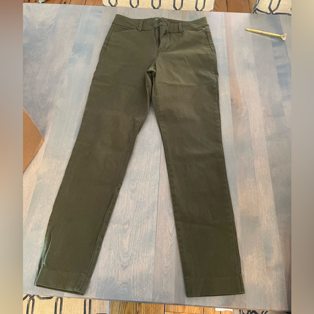 Army Green Business Pants - Picture 1 of 3